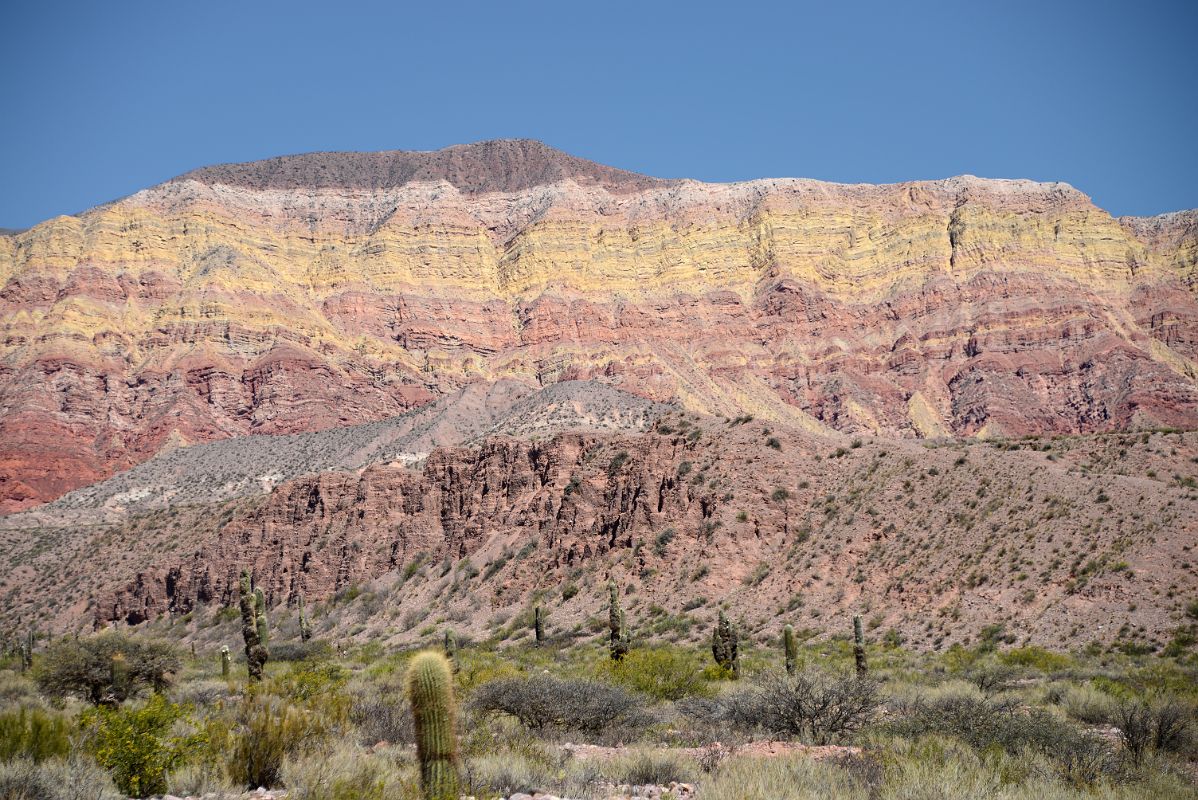 32 Colourful Hills Close Up Next To Highway 9 Driving From Tilcara To Humahuaca In Quebrada De Humahuaca